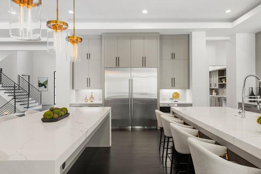 Furnished interior view inside a new home in , Sandy Springs (Image 18).