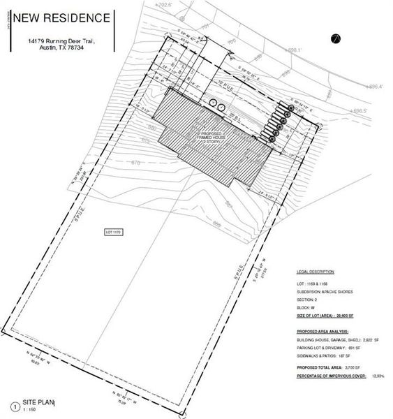 Proposed site plan