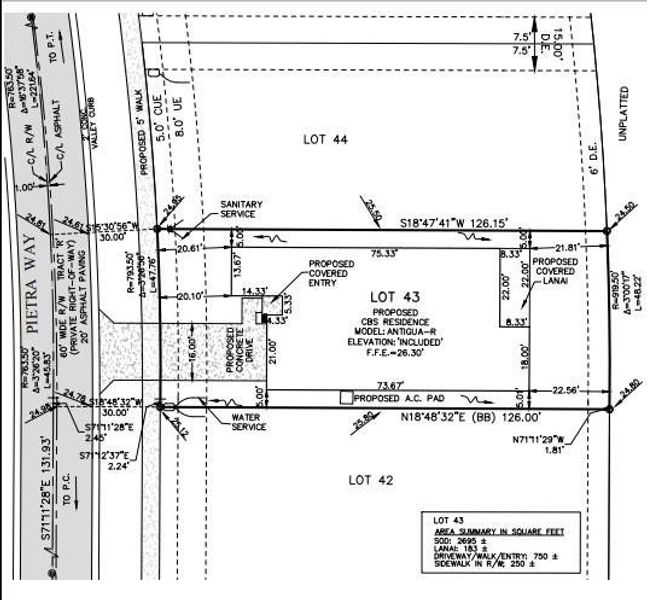 Plot Plan