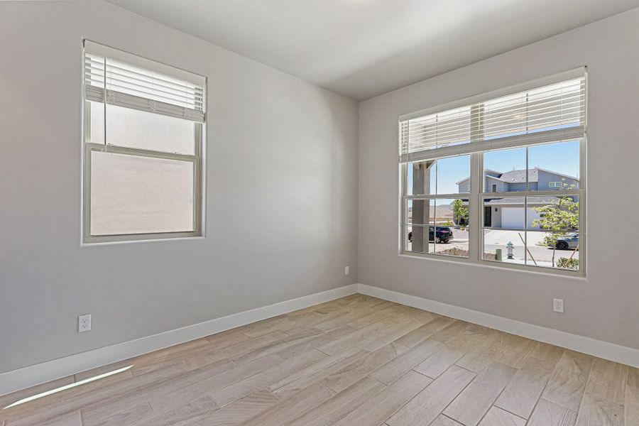 Spacious, unfurnished interior of a new home in The View at Desert Springs | Thoughtful Collection, El Paso (Image 13). Spacious, unfurnished interior of a new home in The View at Desert Springs | Thoughtful Collection, El Paso (Image 13).