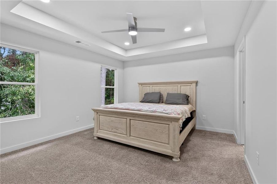 Furnished interior view inside a new home in , Lithonia (Image 9).