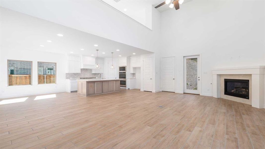 Spacious, unfurnished interior of a new home in The Parks At Wilson Creek 40', Celina (Image 18). Spacious, unfurnished interior of a new home in The Parks At Wilson Creek 40', Celina (Image 18).