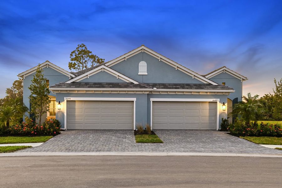 Representative exterior photo of a completed home built from the Tidewinds 2 by Neal Communities in Grand Park, Sarasota, FL (Image 22).