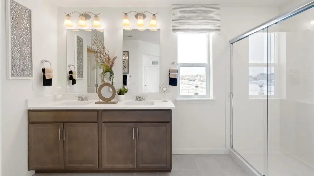 Furnished interior view inside a new home in Jackson Creek, Monument (Image 20).