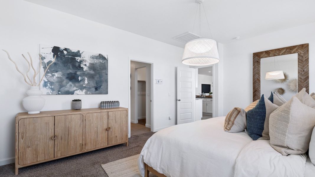 Furnished interior view inside a new home in Magma Ranch Vistas, Florence (Image 15).