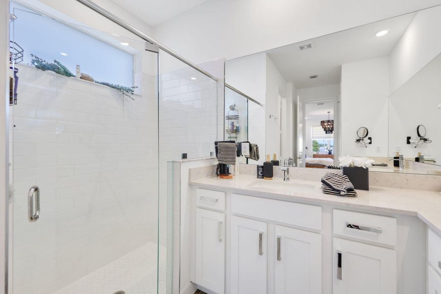 Furnished interior view inside a new home in , Loxahatchee (Image 12).