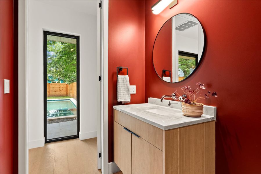 Furnished interior view inside a new home in , Austin (Image 7).