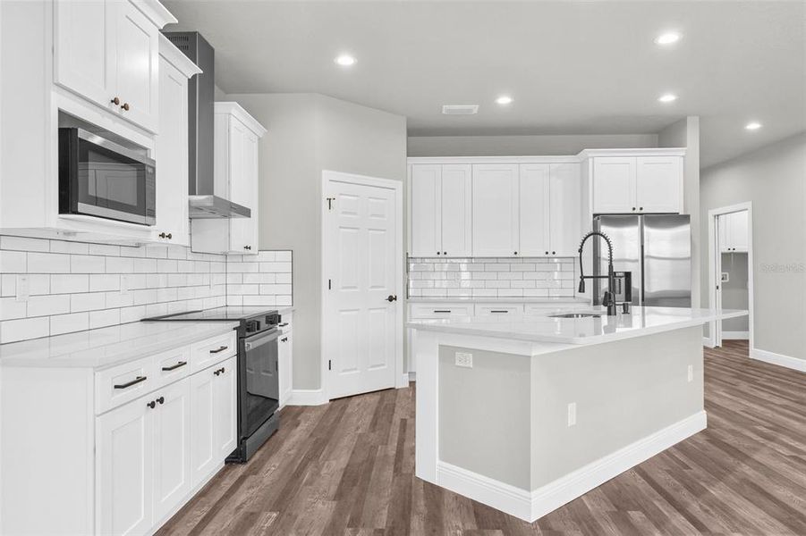 Furnished interior view inside a new home in , Weeki Wachee (Image 16).