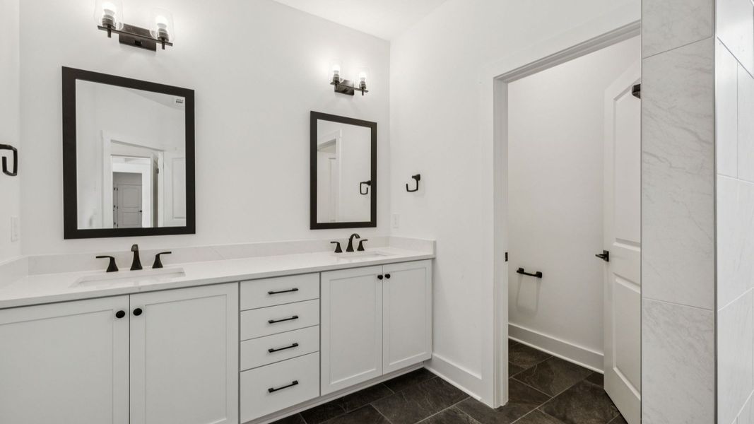 Furnished interior view inside a new home in The Courtyards at Stewarts Creek, Smyrna (Image 8).