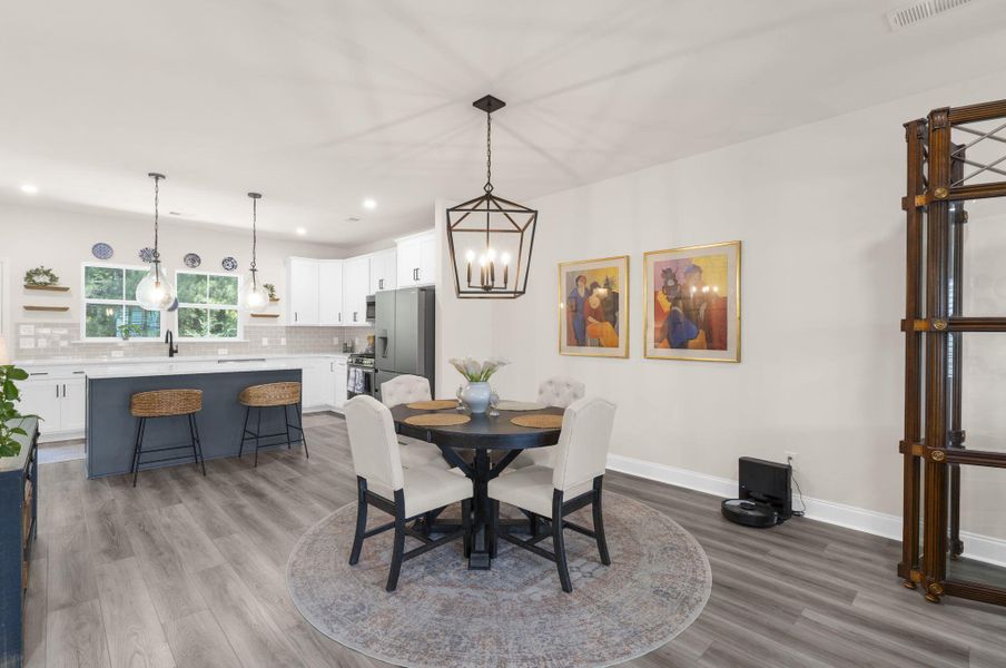 Furnished interior view inside a new home in , Summerville (Image 19). Furnished interior view inside a new home in , Summerville (Image 19).