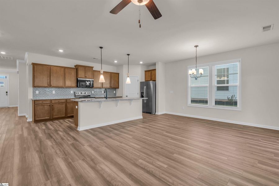 Furnished interior view inside a new home in Halton Oaks, Spartanburg (Image 11).