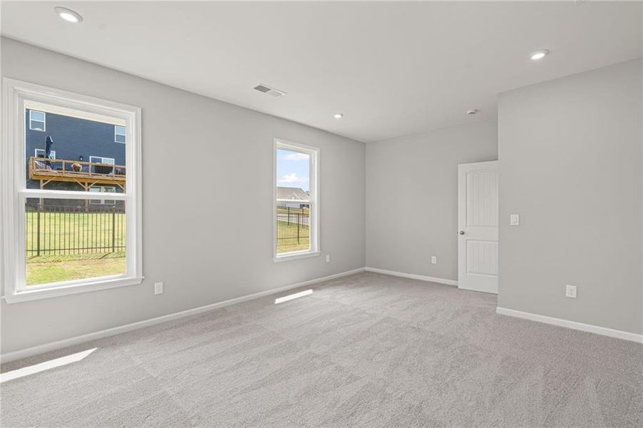 Spacious, unfurnished interior of a new home in Twin Lakes, Hoschton (Image 32). Spacious, unfurnished interior of a new home in Twin Lakes, Hoschton (Image 32).