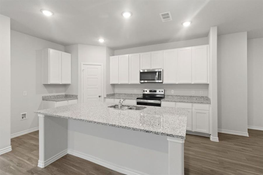 Furnished interior view inside a new home in Retreat at Fossil Creek, Fort Worth (Image 6).