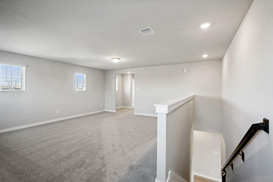 Photo is not of the actual home, but is an inspirational photo of builder’s model home and may depict options, furnishings, and/or decorator features that are not included