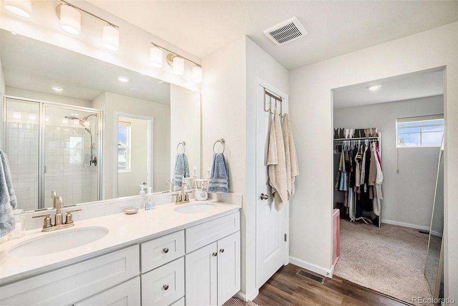 Furnished interior view inside a new home in , Commerce City (Image 10).
