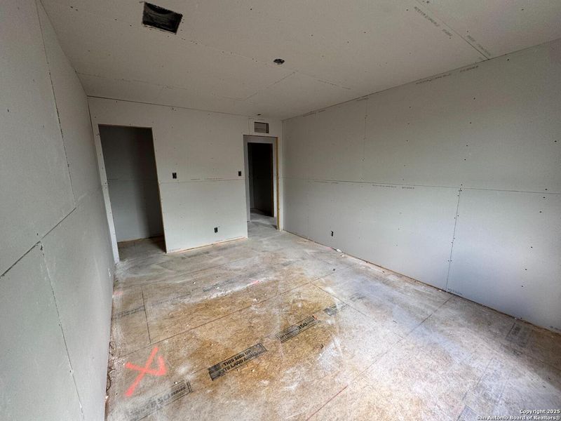 In-progress construction of a new home in The Preserve at the Wilder, Adkins, TX (Image 16). In-progress construction of a new home in The Preserve at the Wilder, Adkins, TX (Image 16).