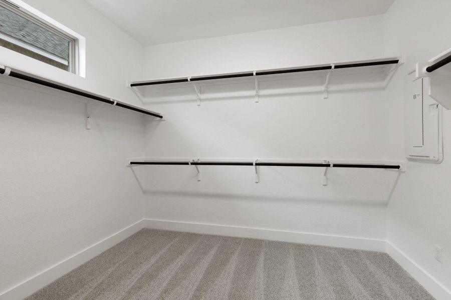 Walk-in closet in Primary Bedroom