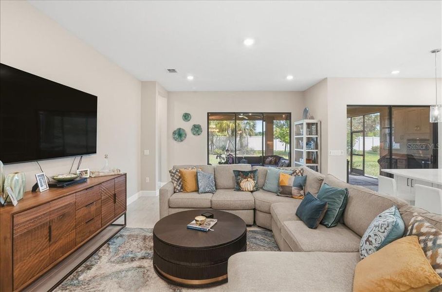 Furnished interior view inside a new home in Esplanade at Artisan Lakes, Palmetto (Image 11).