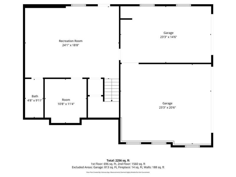 2D floor plan layout of this home in , Douglasville, GA (Image 35).