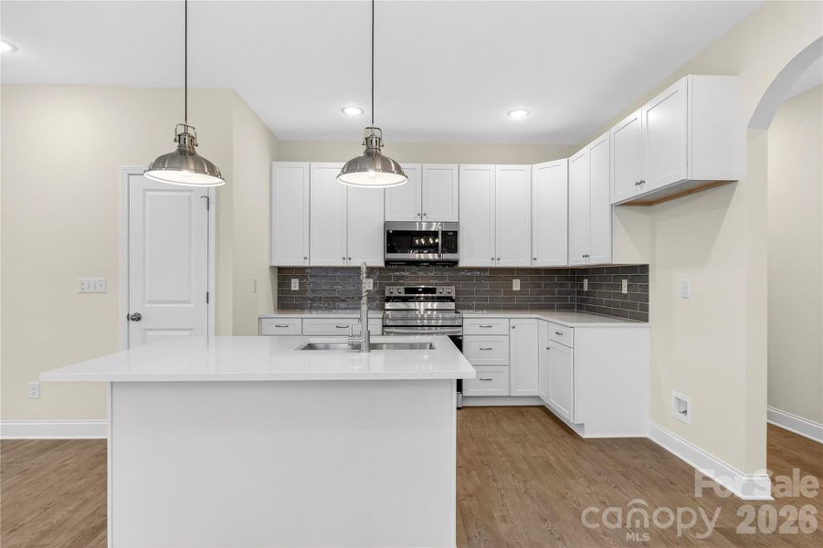Furnished interior view inside a new home in , Troutman (Image 8).