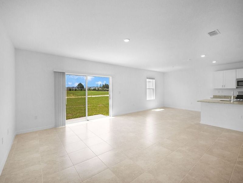 Representative unfurnished interior of a home built from the Azalea by Taylor Morrison in Palm Wind, Hudson (Image 49).