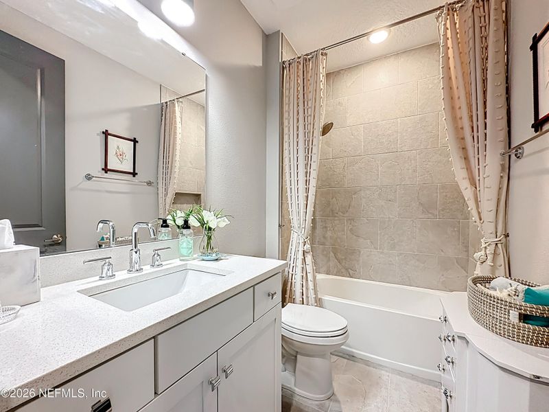 Furnished interior view inside a new home in Seabrook Village at Seabrook, Ponte Vedra (Image 17).