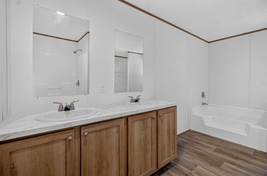 Furnished interior view inside a new home in , Walterboro (Image 10).