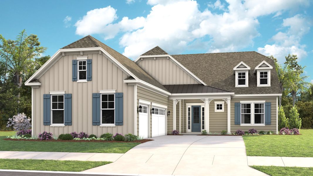 CH-Farmhouse Courtyard Hardie Elevation CH-Farmhouse Courtyard Hardie Elevation