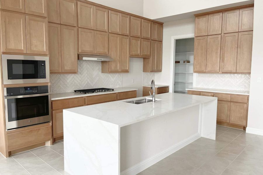 Furnished interior view inside a new home in Enclave At Cele, Pflugerville (Image 6).