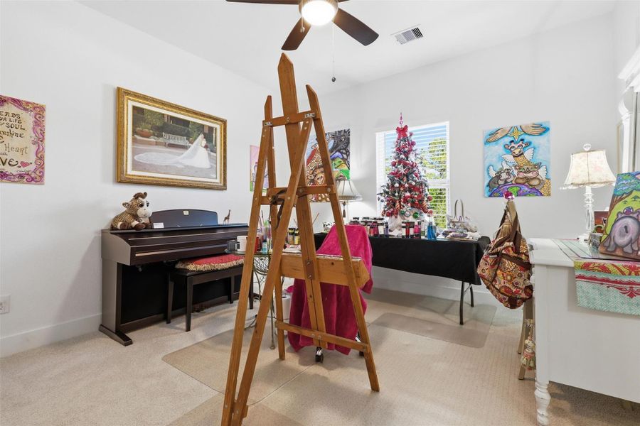 Furnished interior view inside a new home in Magnolia Woods - 70', Magnolia (Image 13).