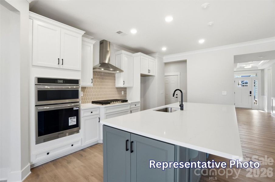 Furnished interior view inside a new home in , Sherrills Ford (Image 6).