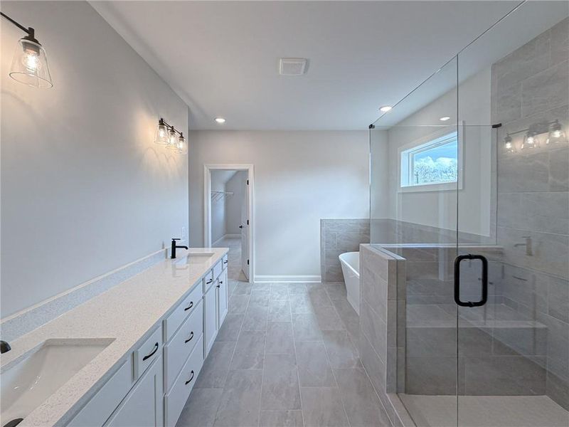 Furnished interior view inside a new home in Ashbury Commons, Powder Springs (Image 3).
