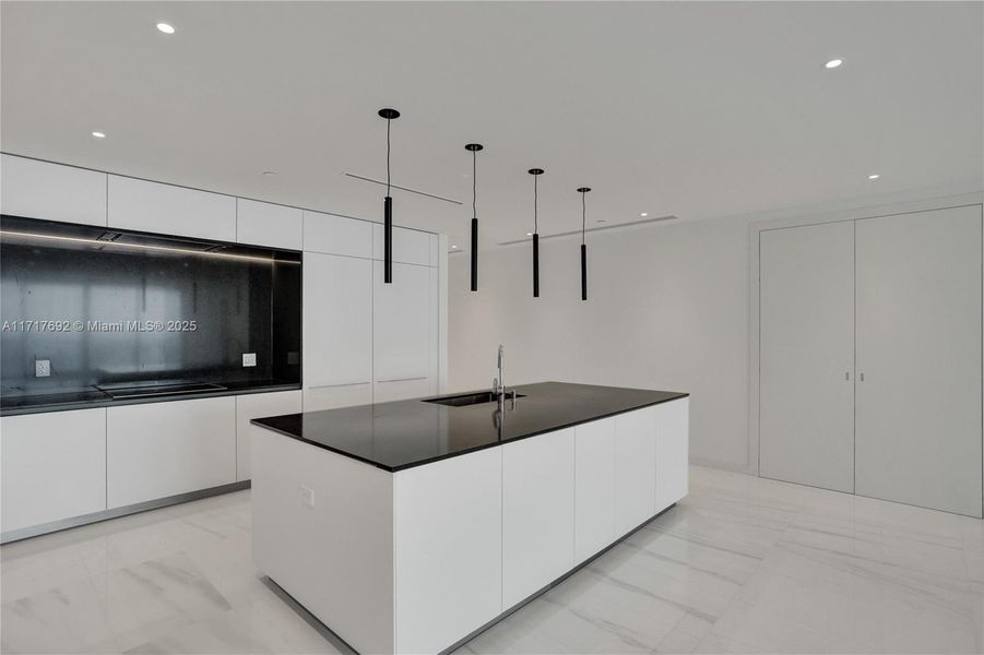 Furnished interior view inside a new home in Aston Martin Residences, Miami (Image 12).