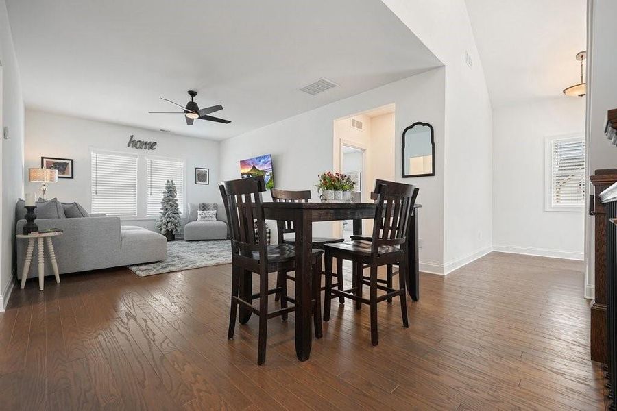 Furnished interior view inside a new home in , Canton (Image 38). Furnished interior view inside a new home in , Canton (Image 38).