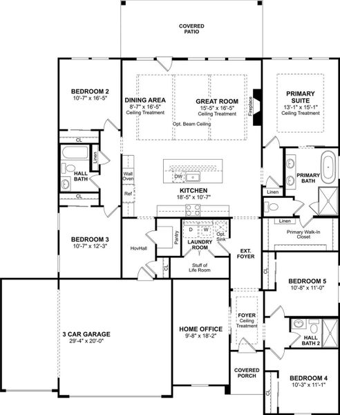The Aegean floor plan by K. Hovnanian Homes. 1st Floor shown. *Prices, plans, dimensions, features, specifications, materials, and availability of homes or communities are subject to change without notice or obligation.