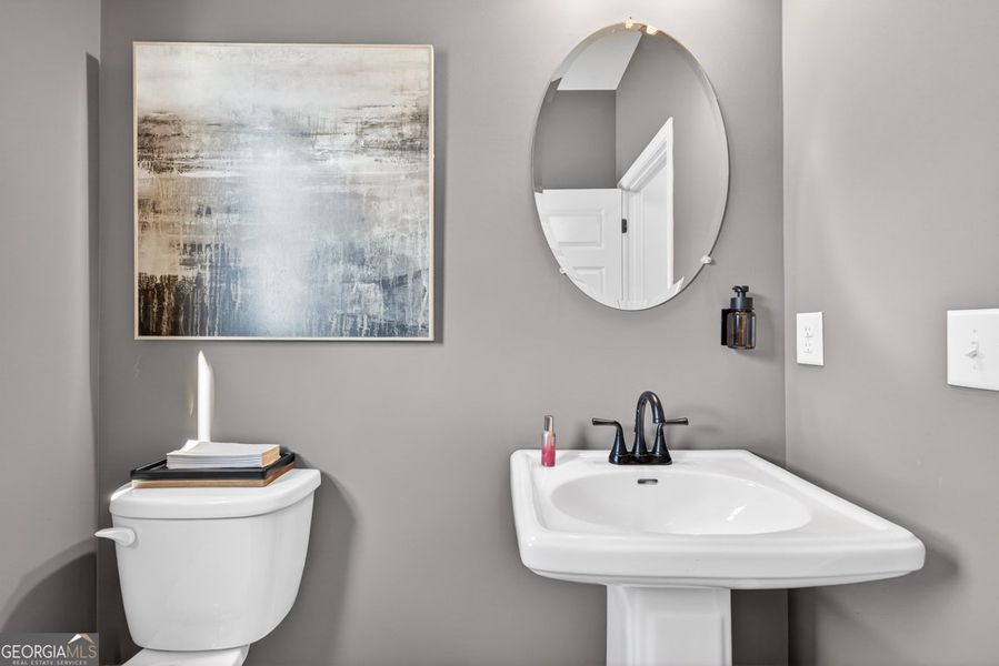 Furnished interior view inside a new home in Bryson Farms, Byron (Image 20). Furnished interior view inside a new home in Bryson Farms, Byron (Image 20).