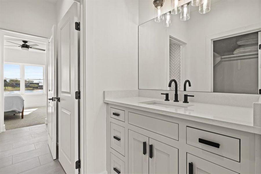 Furnished interior view inside a new home in , Mount Pleasant (Image 26).