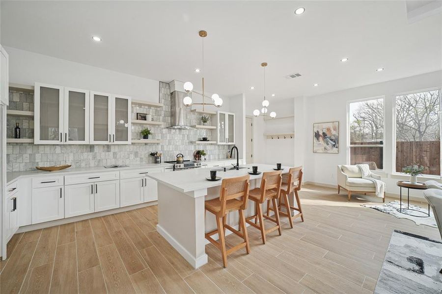 Furnished interior view inside a new home in , Tool (Image 27).