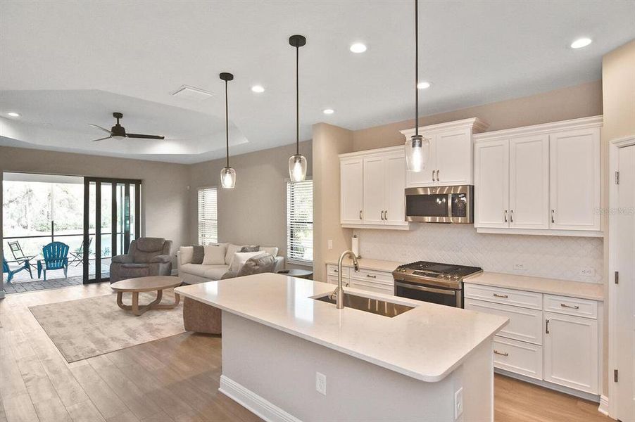 Furnished interior view inside a new home in , Englewood (Image 6).