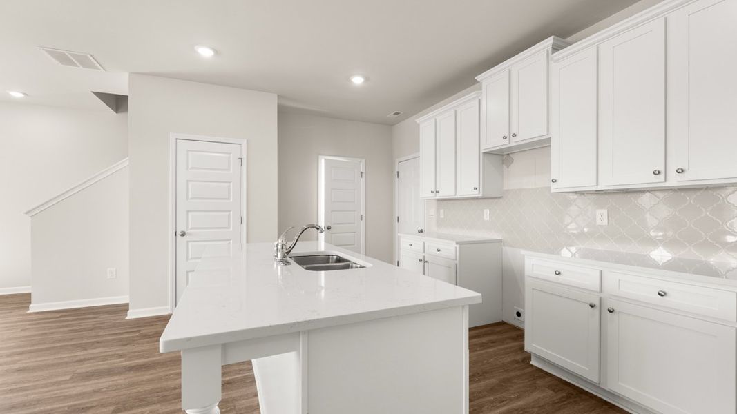 Furnished interior view inside a new home in Brookland Commons, Monroe (Image 5).