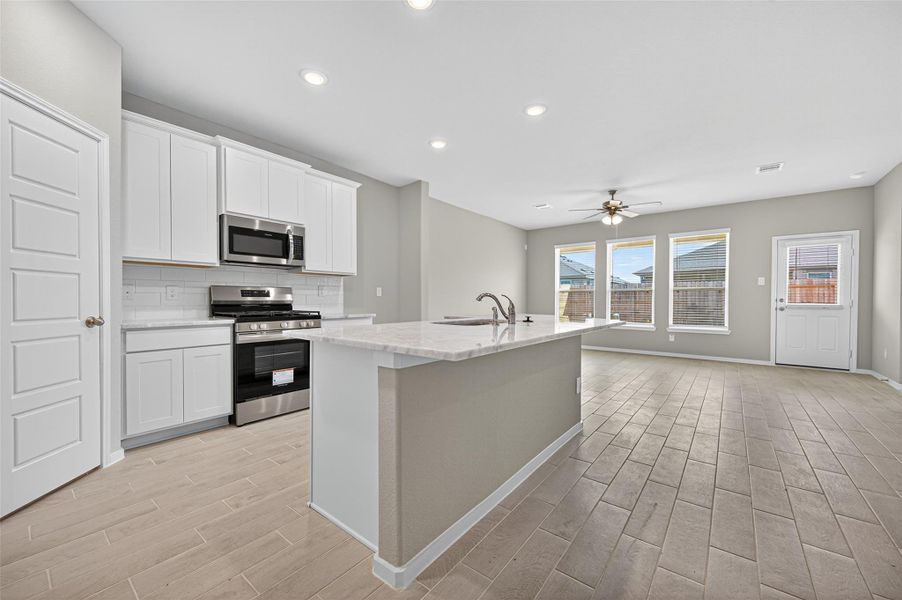 Furnished interior view inside a new home in Cypress Green, Hockley (Image 5).