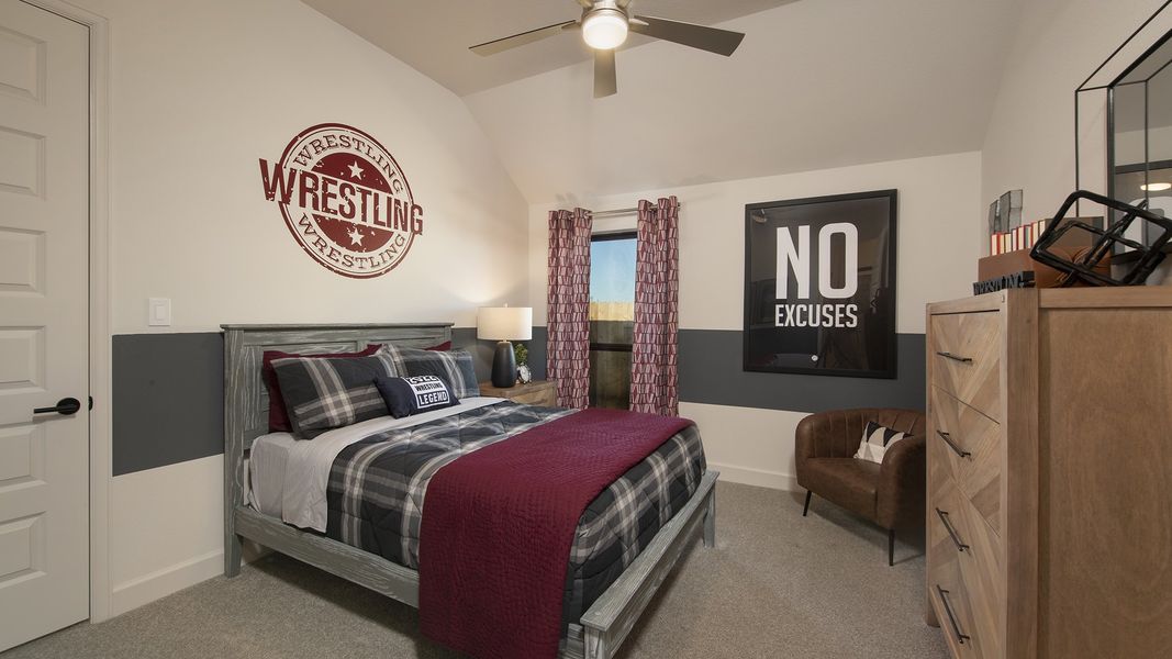 Furnished interior view inside a new home in Marvida 55' - Gated, Cypress (Image 11).