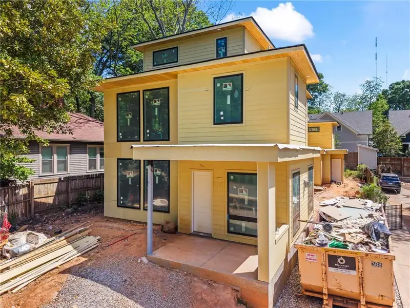 In-progress construction of a new home in , Atlanta, GA (Image 4).