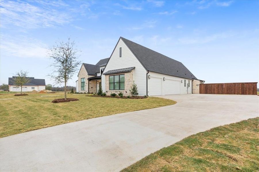 Front exterior of a new home in , McGregor, TX, highlighting curb appeal (Image 2). Front exterior of a new home in , McGregor, TX, highlighting curb appeal (Image 2).