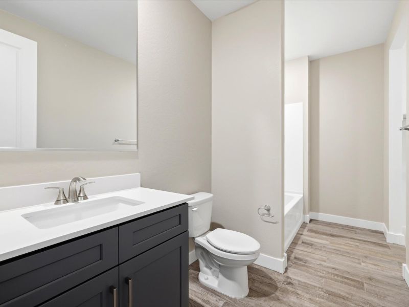 Furnished interior view inside a new home in Legacy Place, Glendale (Image 11).