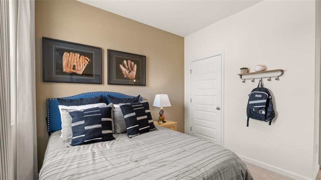 Furnished interior view inside a new home in The Preserve at Agricultural Village, Perry (Image 12). Furnished interior view inside a new home in The Preserve at Agricultural Village, Perry (Image 12).