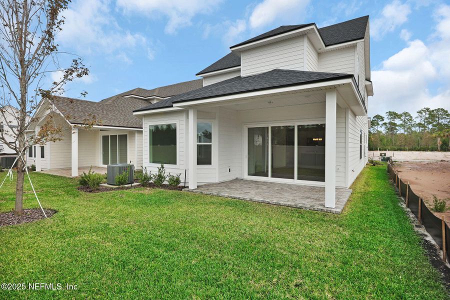 Exterior details and patio area of a home in Seabrook Village at Seabrook, Ponte Vedra (Image 3).