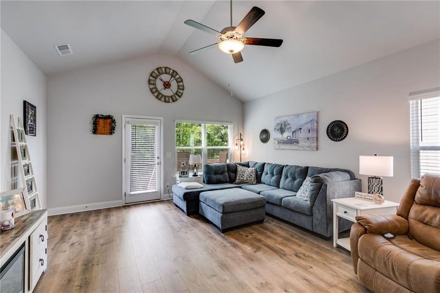 Furnished interior view inside a new home in Windmill Park, Carrollton (Image 11).