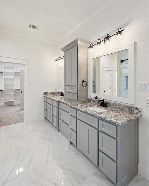 Furnished interior view inside a new home in Vintage Oaks, Weatherford (Image 30).
