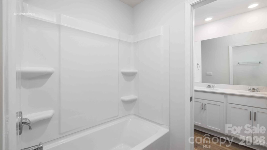 Furnished interior view inside a new home in Sonoma Hills, Charlotte (Image 11).